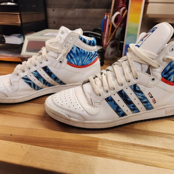 OG Adidas Originals Top 10 High Tops - Picture 2 of 6